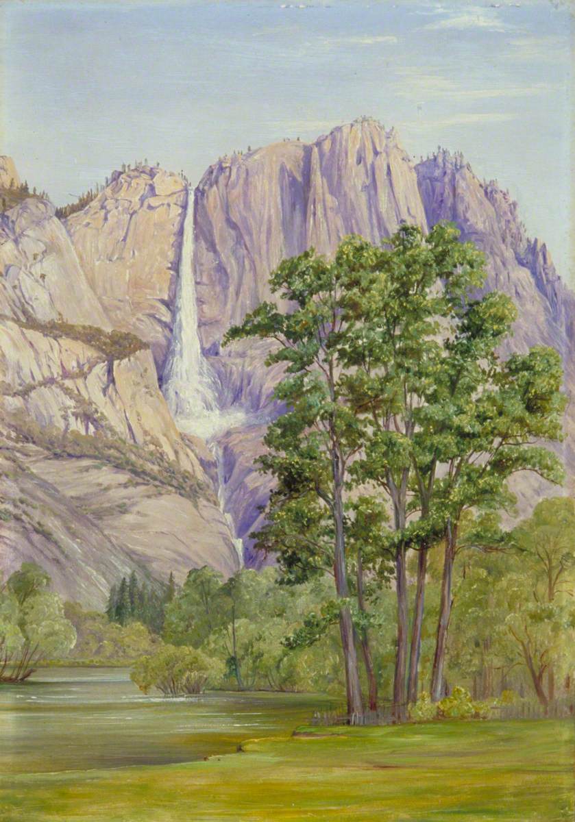The Yosemite Waterfall, California EUA