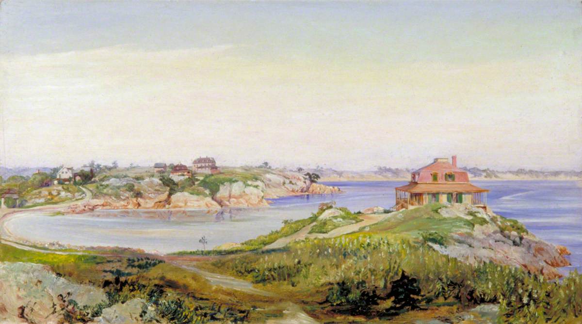 View of Mrs Skinner's House at West Manchester, Massachusetts EUA
