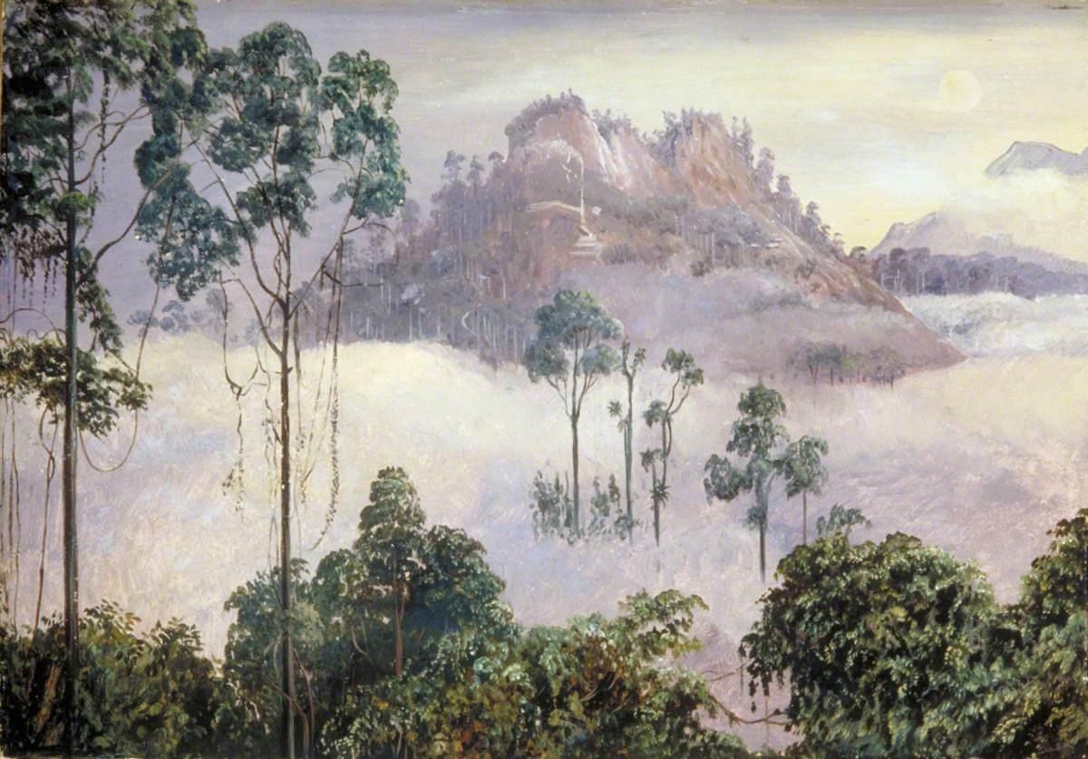 Figura 27 - A Montanha de Tegora (Quicksilver Mountain), entre Kuchinkg e Sarawak.